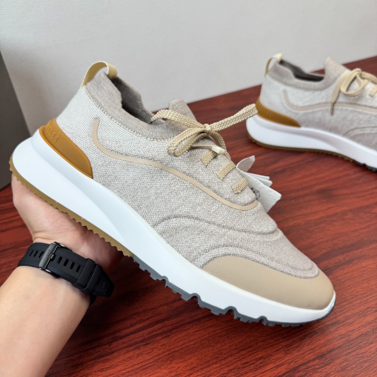 Brunello Cucinelli Knit Panelled Sneakers 38-45