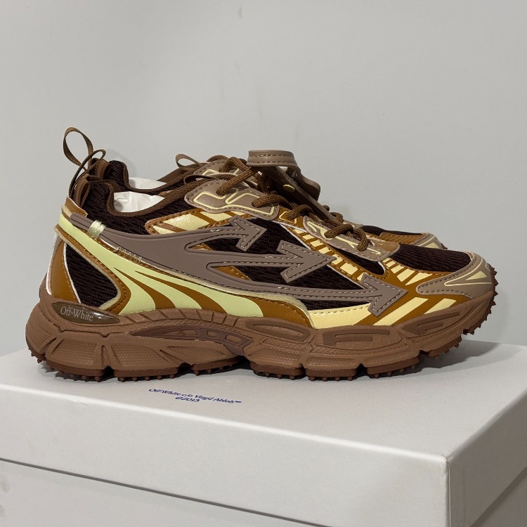 OFF-White Be Right Back Sneakers in DARK BROWN 36-47