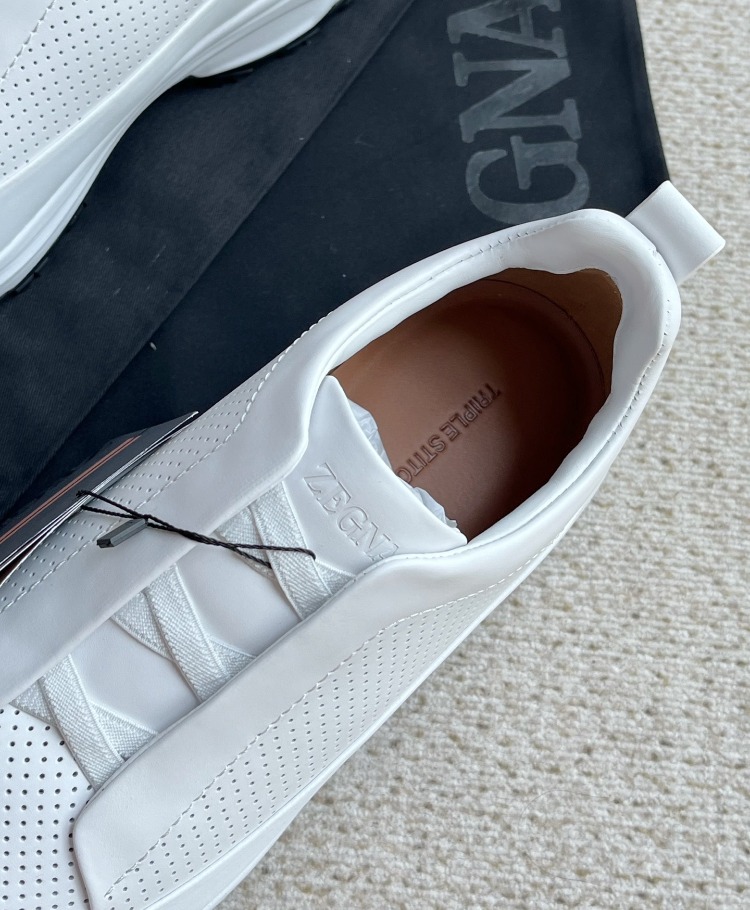 Zegna Triple Stitch™ Monte - White 39-45