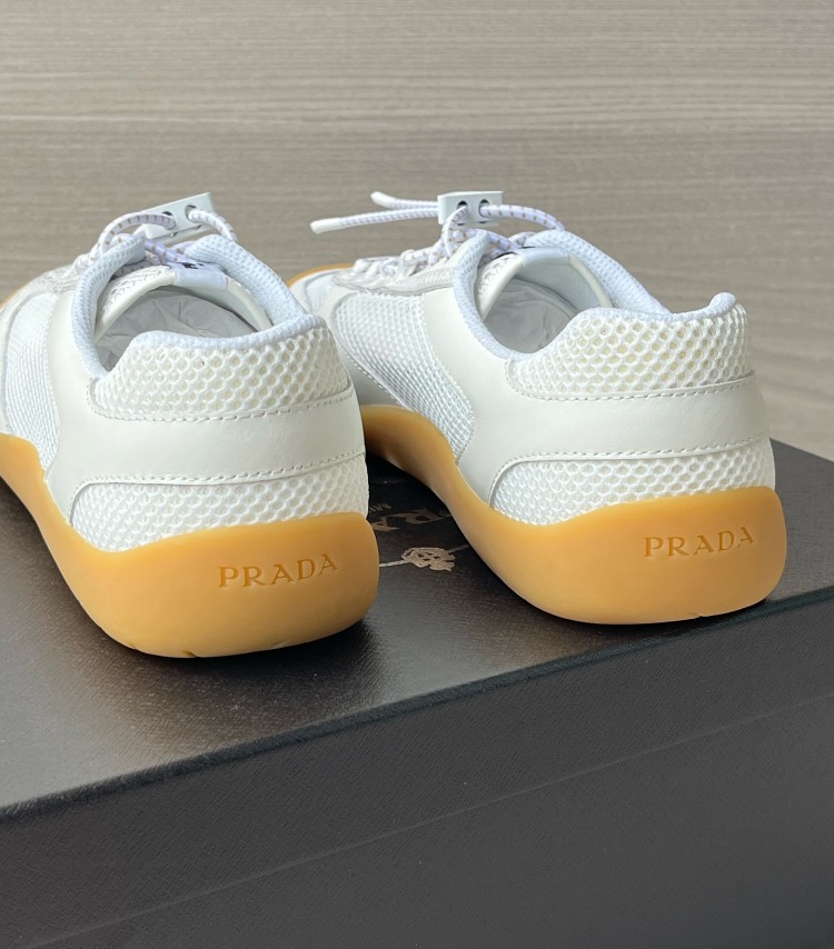 Prada Speedrock File Spor Ayakkabı Tebeşir Beyazı 39-45