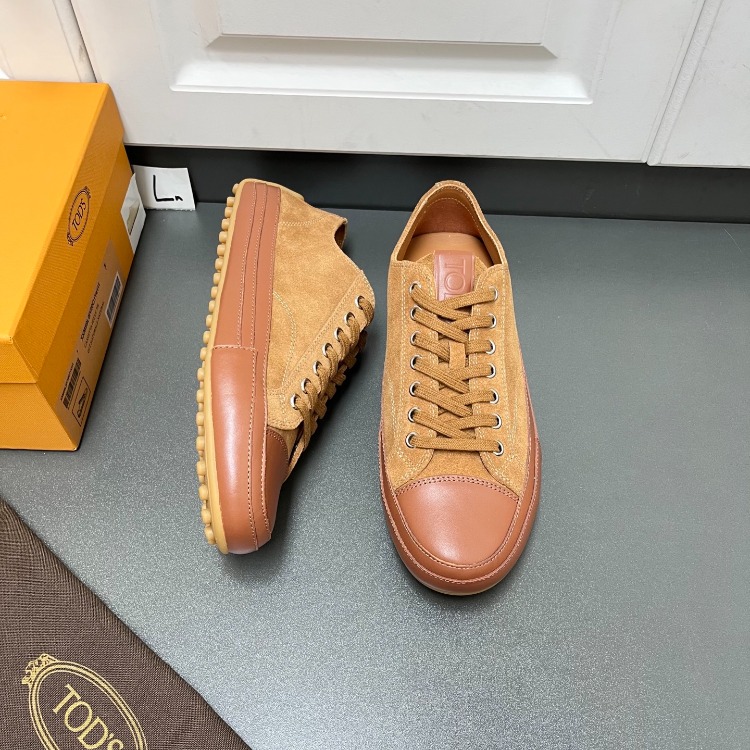 Tods BROWN Sneakers in Suede 38-45