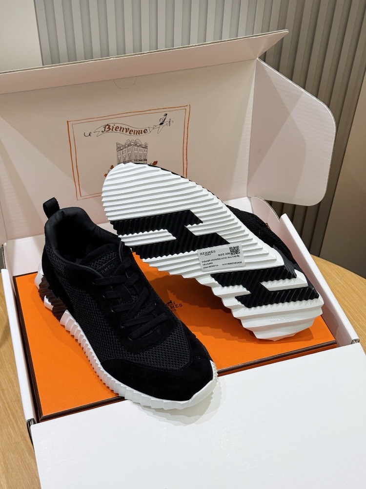 Hermès Paris Bouncing Sneaker Black 38-46