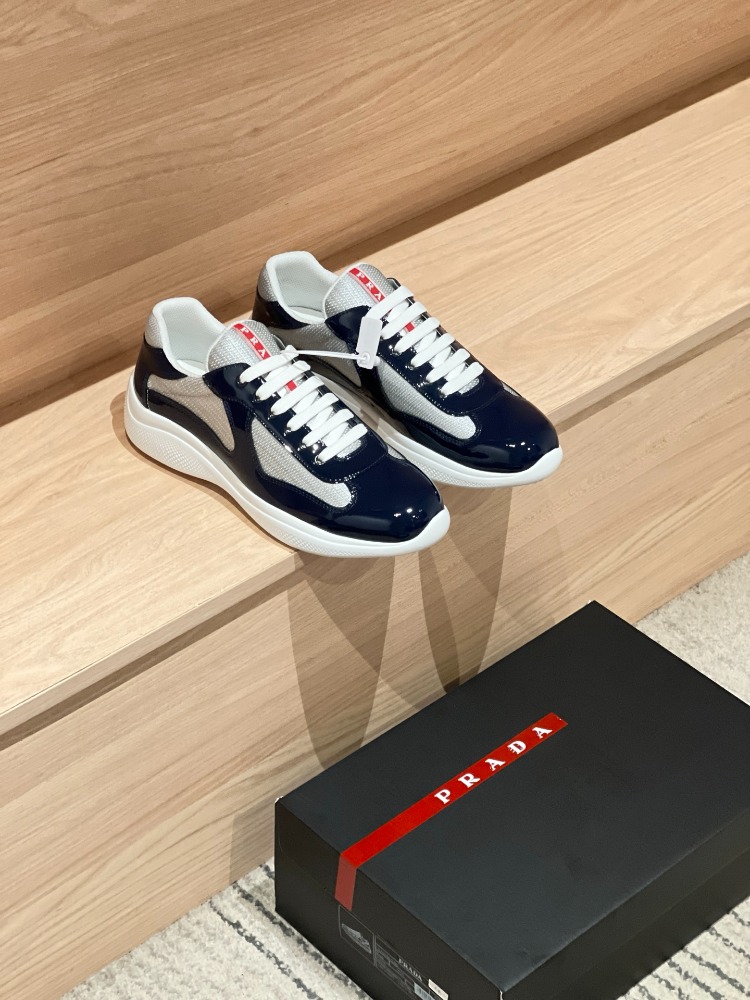 Prada America's Cup Biker Kumaş Spor Ayakkabı 38-45