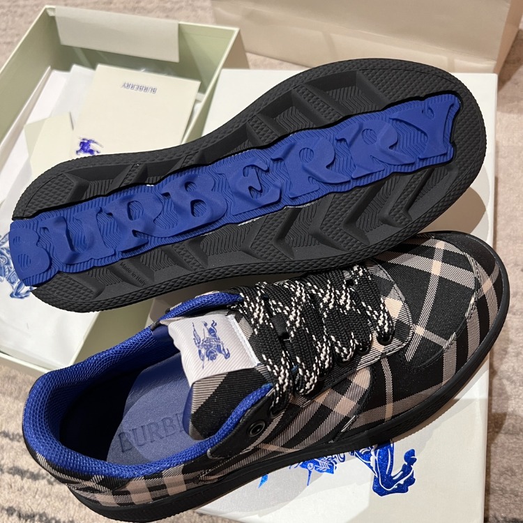 Burberry Check Terrace Siyah Erkek Spor Ayakkabı 35-45