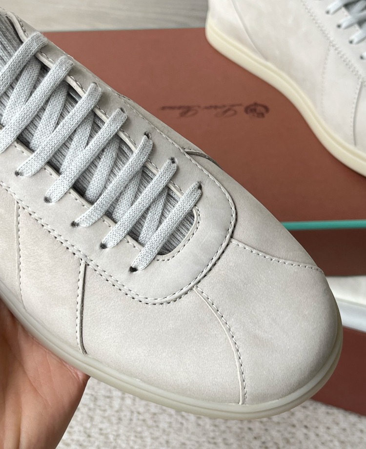 Loro Piana Soho 2.0 Walk Low-Top Sneakers in White 39-45