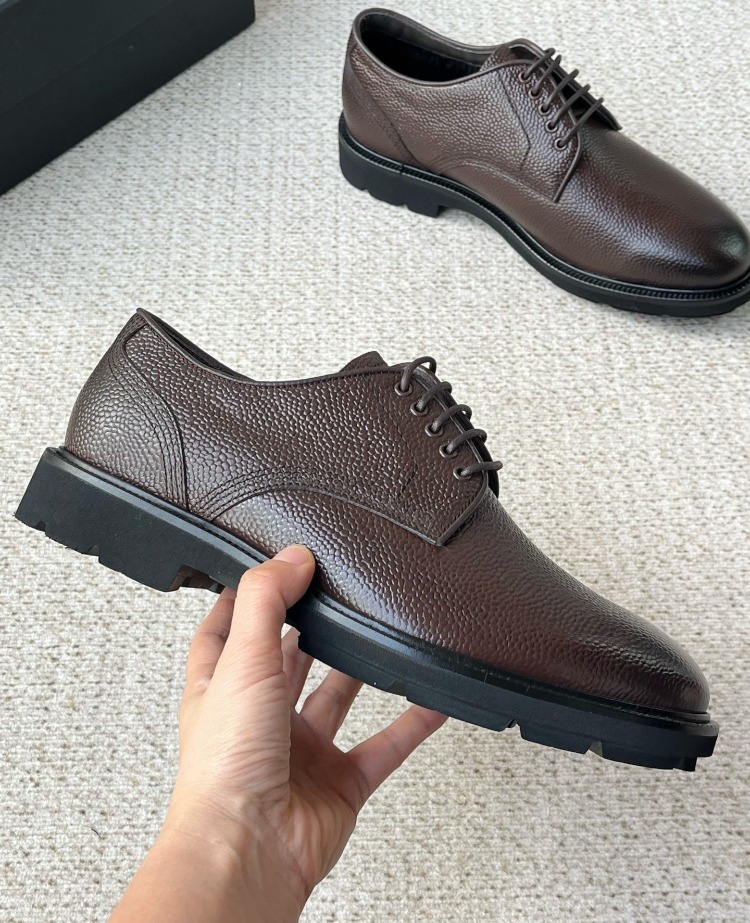 Zegna Brown Aosta Oxford 39-47