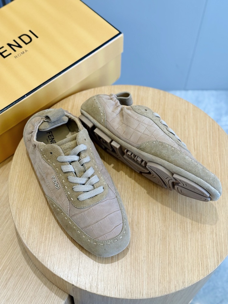 FENDI Fit Sneakers Brown 38-45