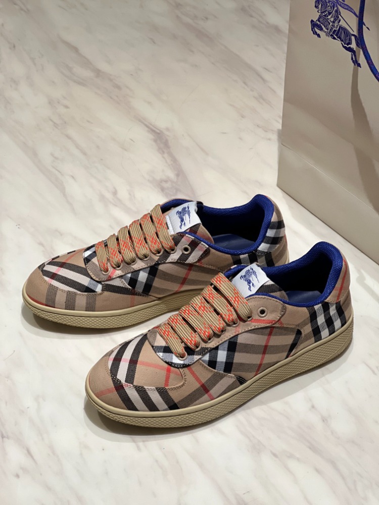 Burberry Bej Erkek Check Terrace Bej Erkek Spor Ayakkabı 35-45