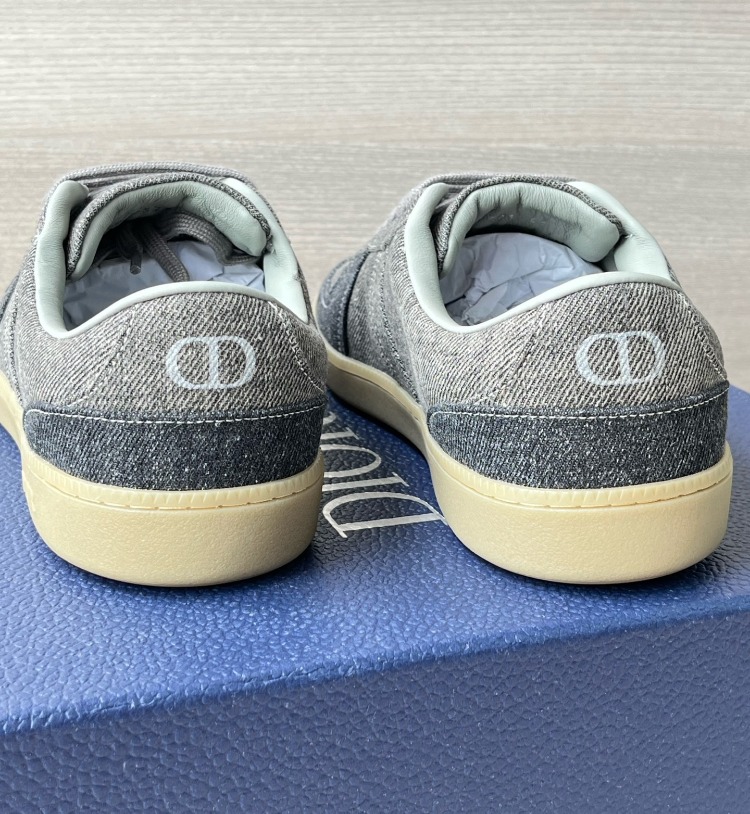 B01 Matchpoint Sneaker Gray Stonewashed Denim