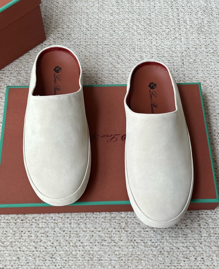 Loro Piana Tomori Sabot Suede Mule 39-45