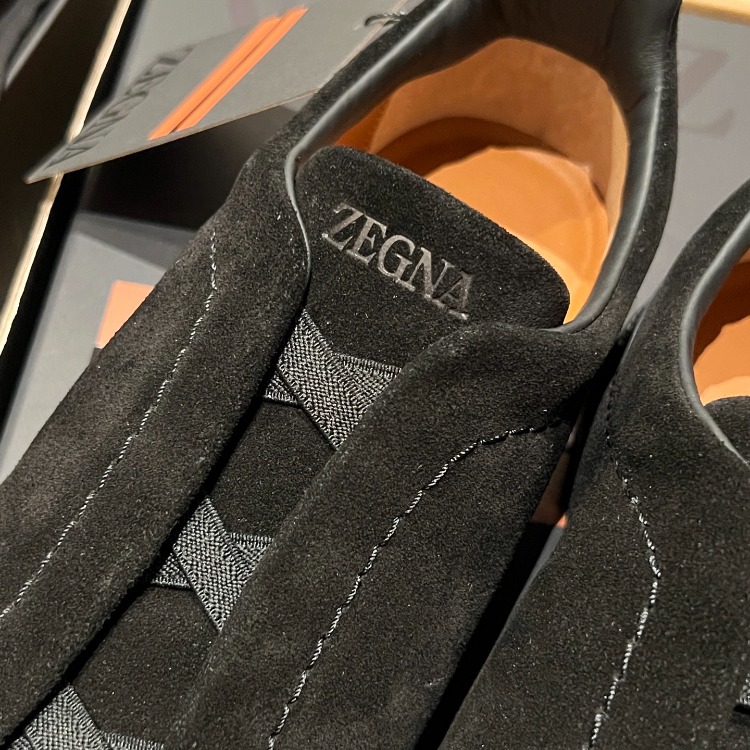 Zegna Triple Stitch™ Sneakers | Black 39-46