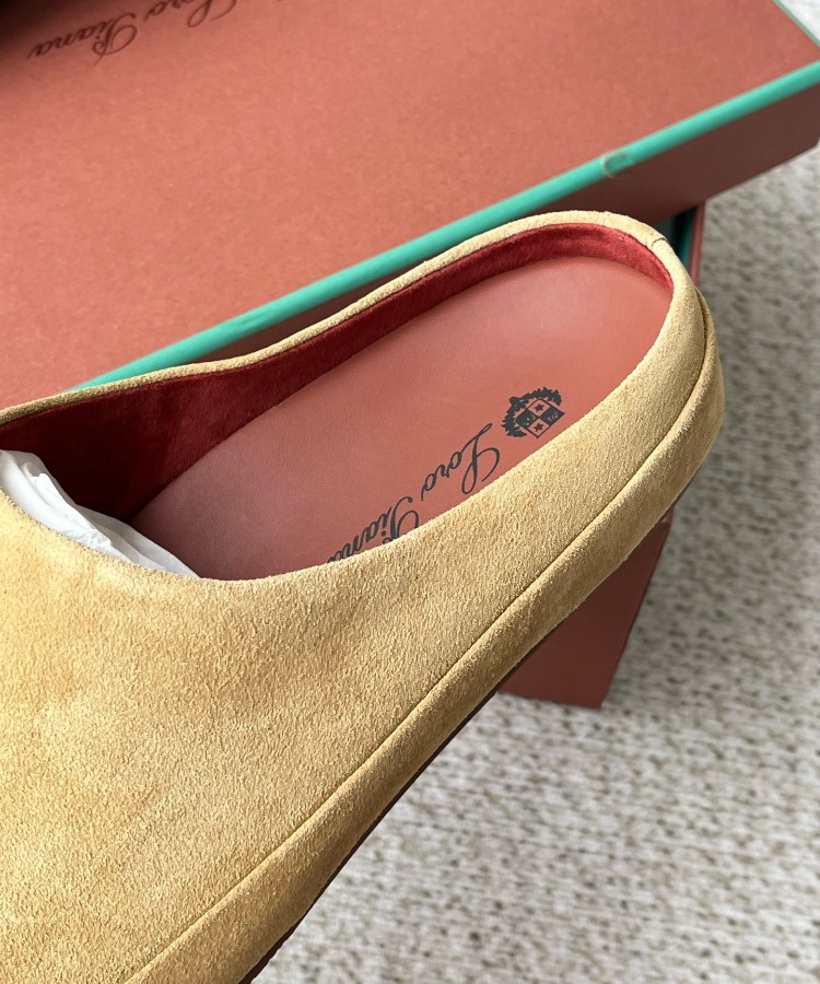 Loro Piana Tomori Sabot Suede Mule 39-45