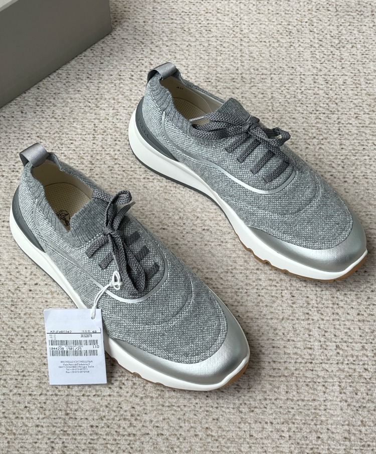 Brunello Cucinelli Knit Panelled Sneakers 38-45