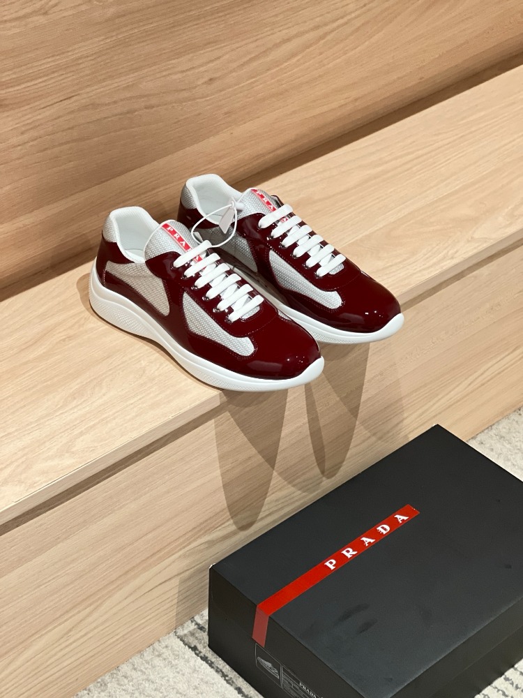 Prada America's Cup Biker Kumaş Spor Ayakkabı 38-45