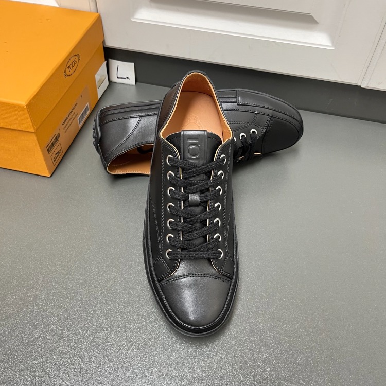 Tod's BLACK Sneakers in Leather 38-45