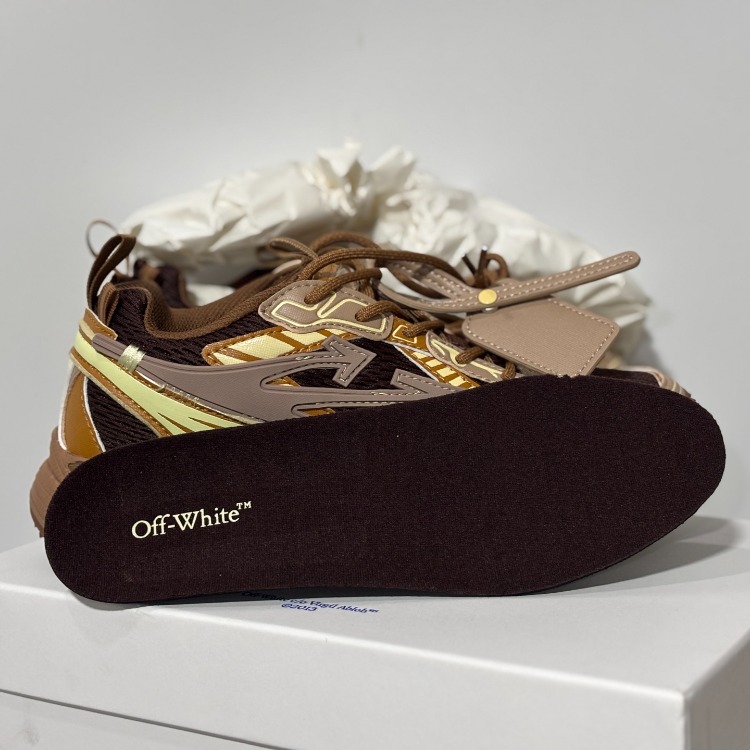 OFF-White Be Right Back Sneakers in DARK BROWN 36-47