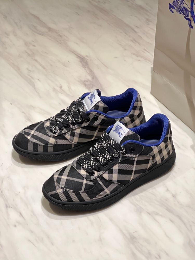 Burberry Check Terrace Siyah Erkek Spor Ayakkabı 35-45