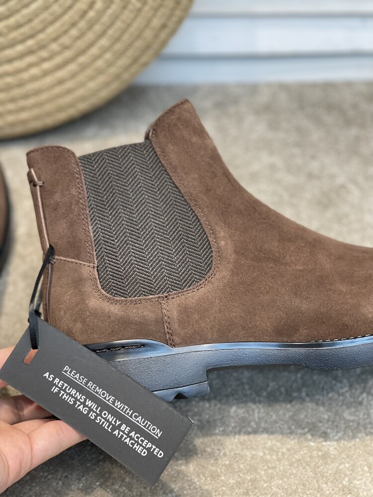  Zegna Brown Cortina Chelsea Boots 39-45