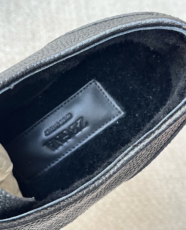 Zegna Black Aosta Oxford 39-47