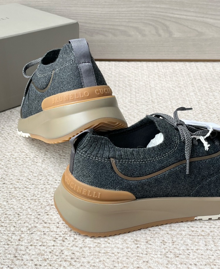 Brunello Cucinelli Knit Panelled Sneakers 38-45
