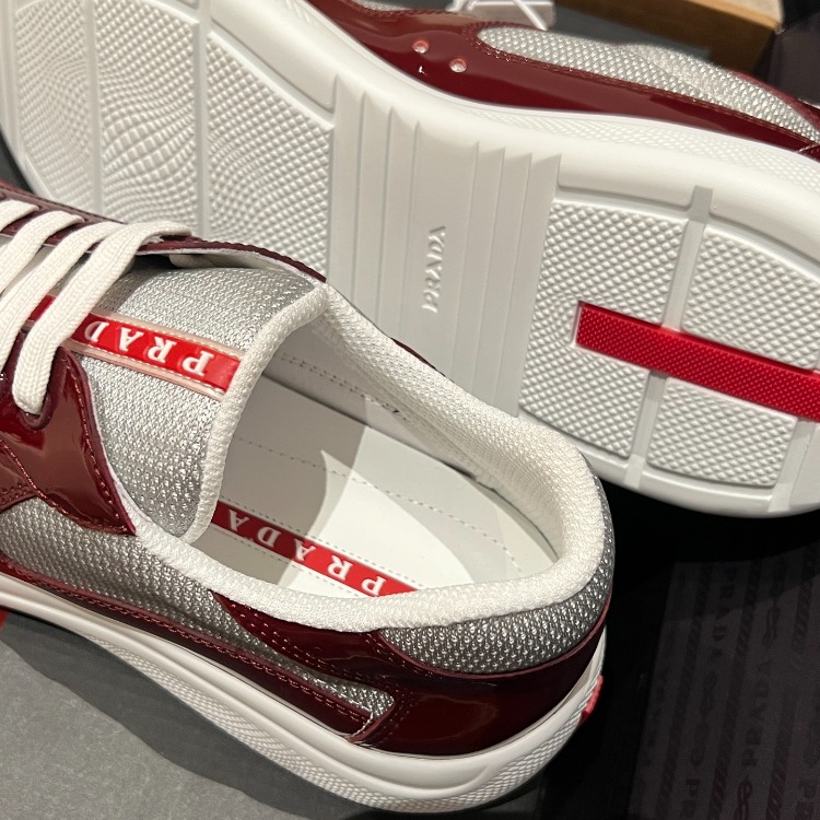 Prada America's Cup Biker Kumaş Spor Ayakkabı 38-45