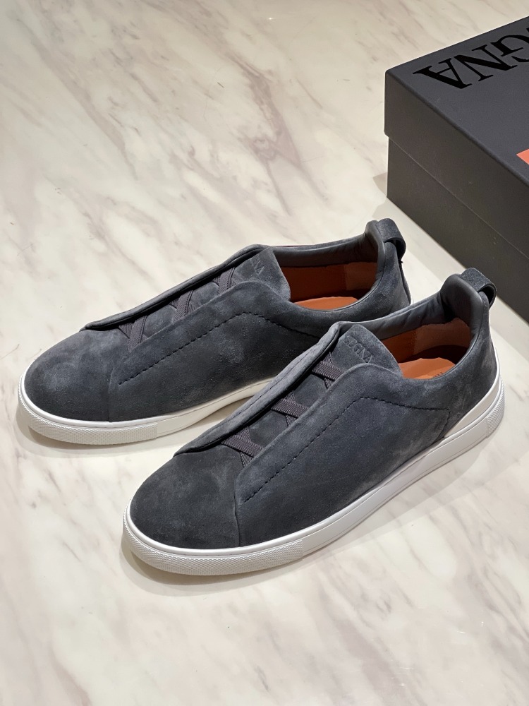 Zegna Suede Triple Stitch™ Sneakers 39-46