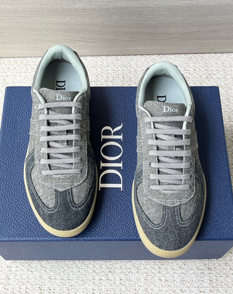 B01 Matchpoint Sneaker Gray Stonewashed Denim