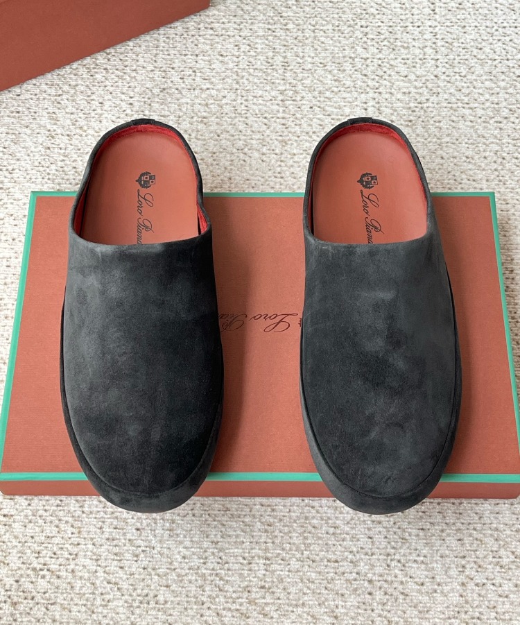 Loro Piana Tomori Sabot Suede Mule 39-45