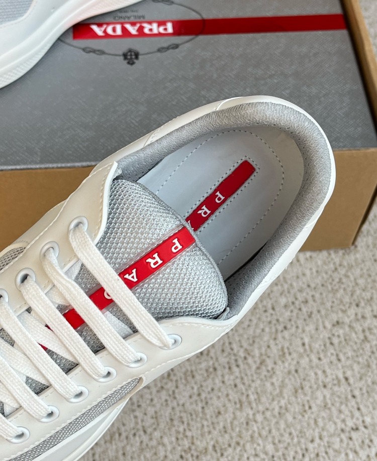 Prada America’s Cup Kauçuk ve Bike Kumaş Spor Ayakkabı 39-45