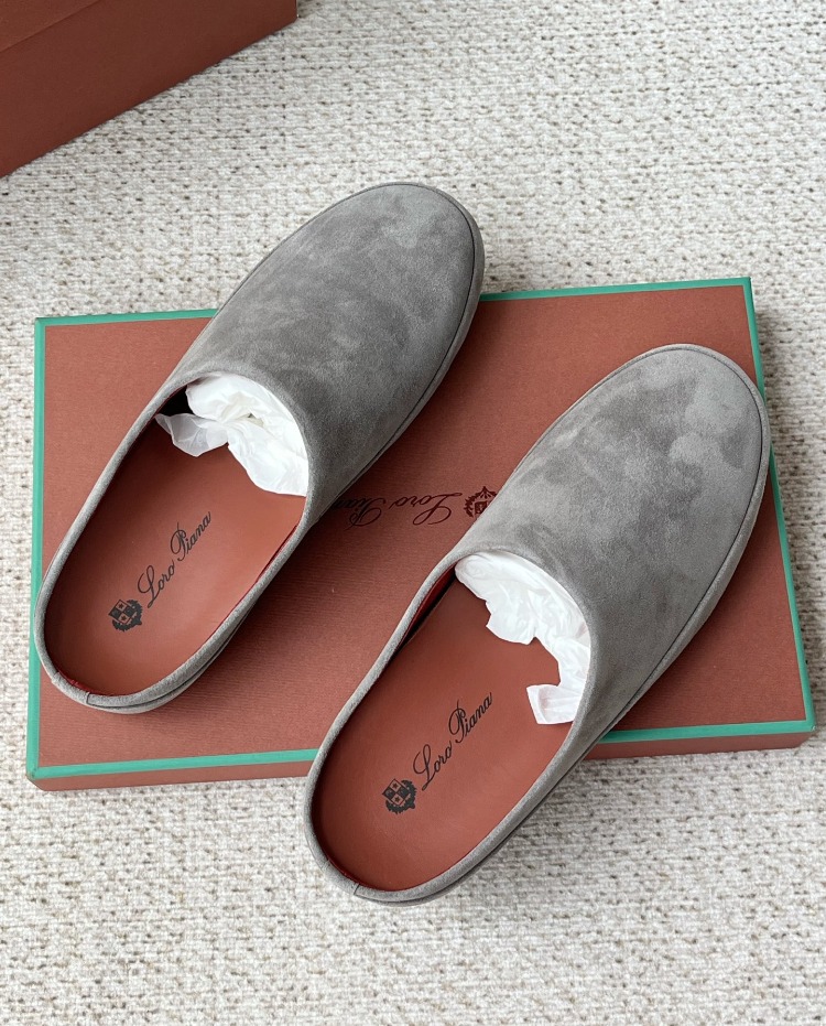Loro Piana Tomori Sabot Suede Mule 39-45