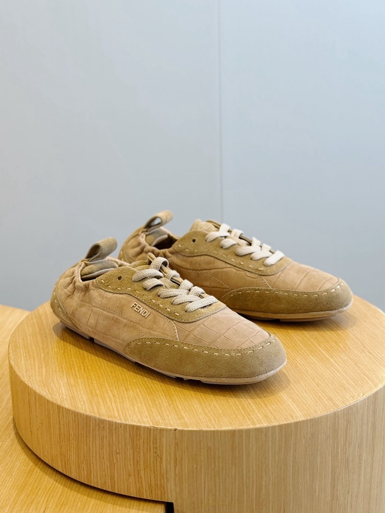 FENDI Fit Sneakers Brown 38-45