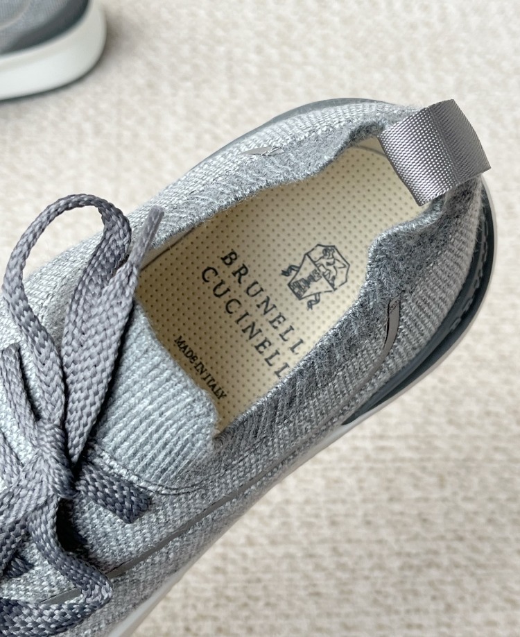 Brunello Cucinelli Knit Panelled Sneakers 38-45