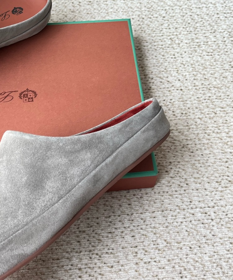 Loro Piana Tomori Sabot Suede Mule 39-45
