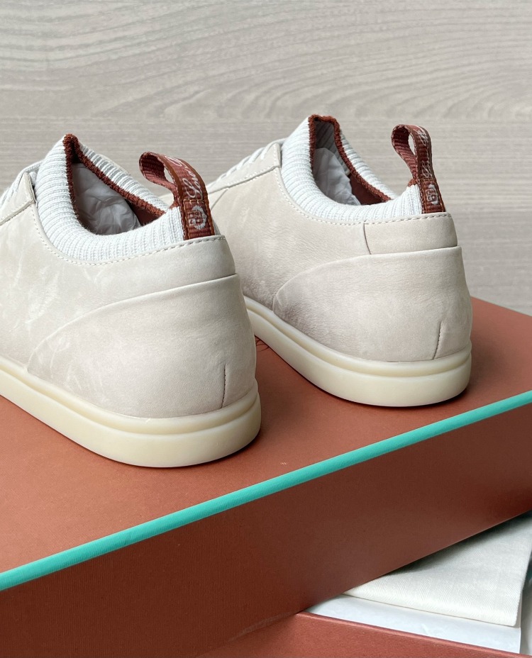 Loro Piana Soho 2.0 Walk Low-Top Sneakers in White 39-45