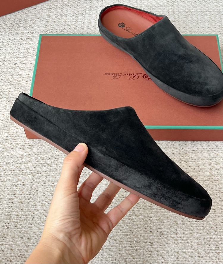 Loro Piana Tomori Sabot Suede Mule 39-45
