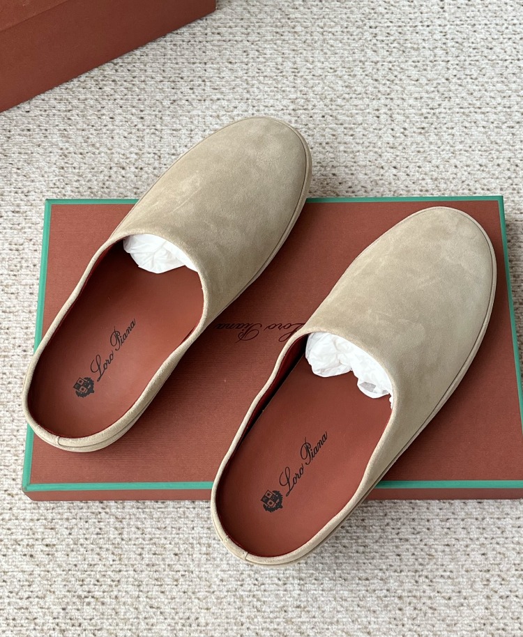Loro Piana Tomori Sabot Suede Mule 39-45