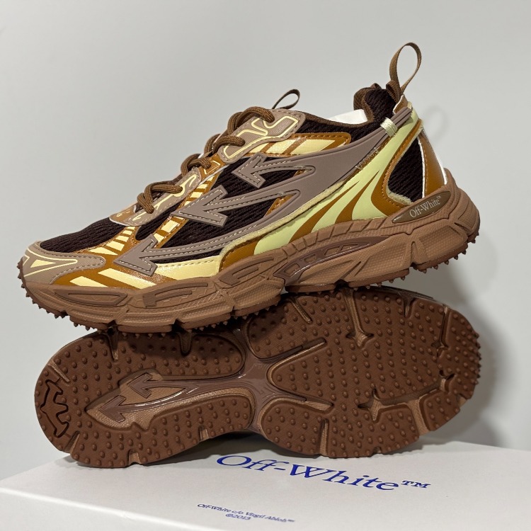 OFF-White Be Right Back Sneakers in DARK BROWN 36-47