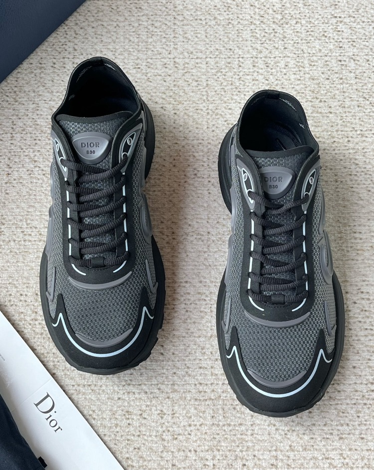 B30 Countdown Tech Sneaker Black Semi-Transparent 39-45