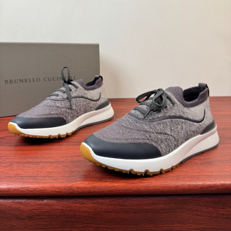 Brunello Cucinelli Knit Panelled Sneakers 38-45