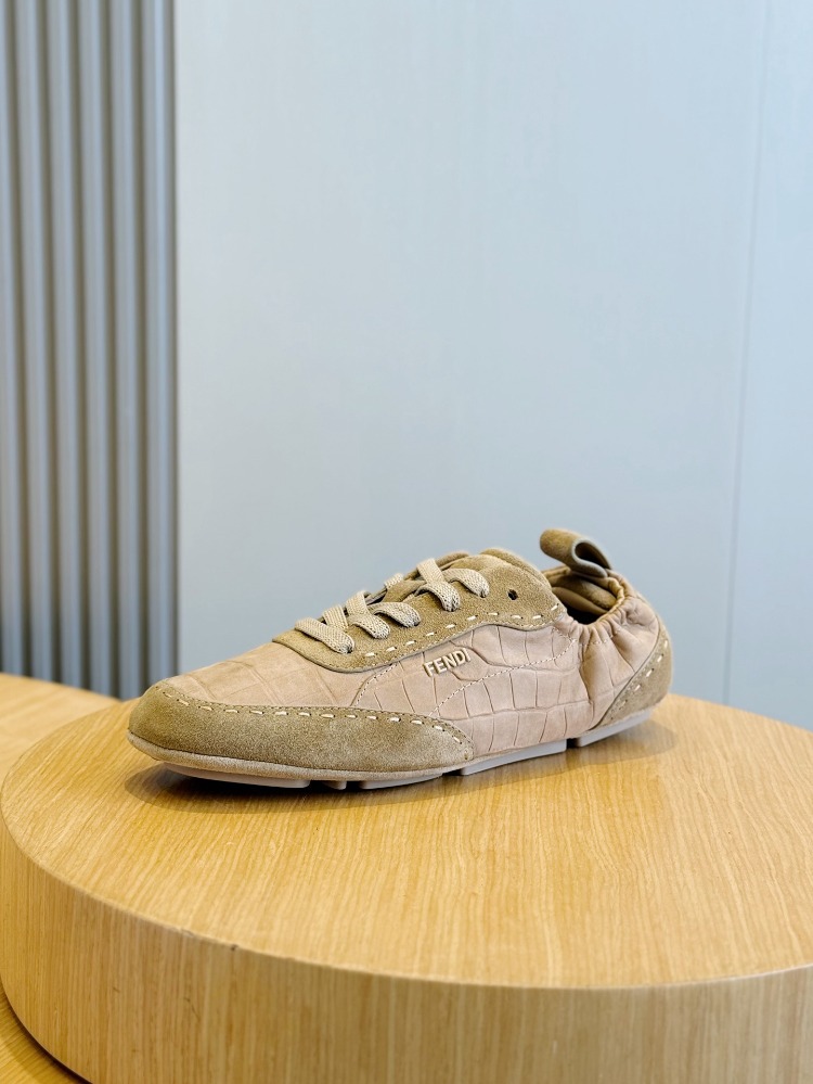 FENDI Fit Sneakers Brown 38-45
