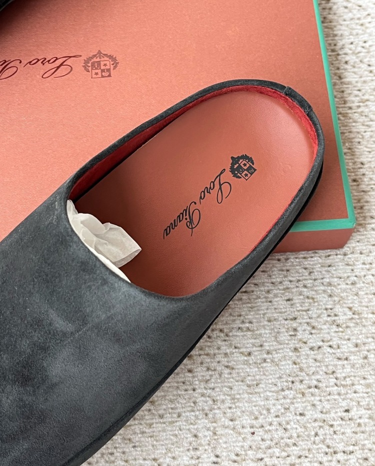 Loro Piana Tomori Sabot Suede Mule 39-45