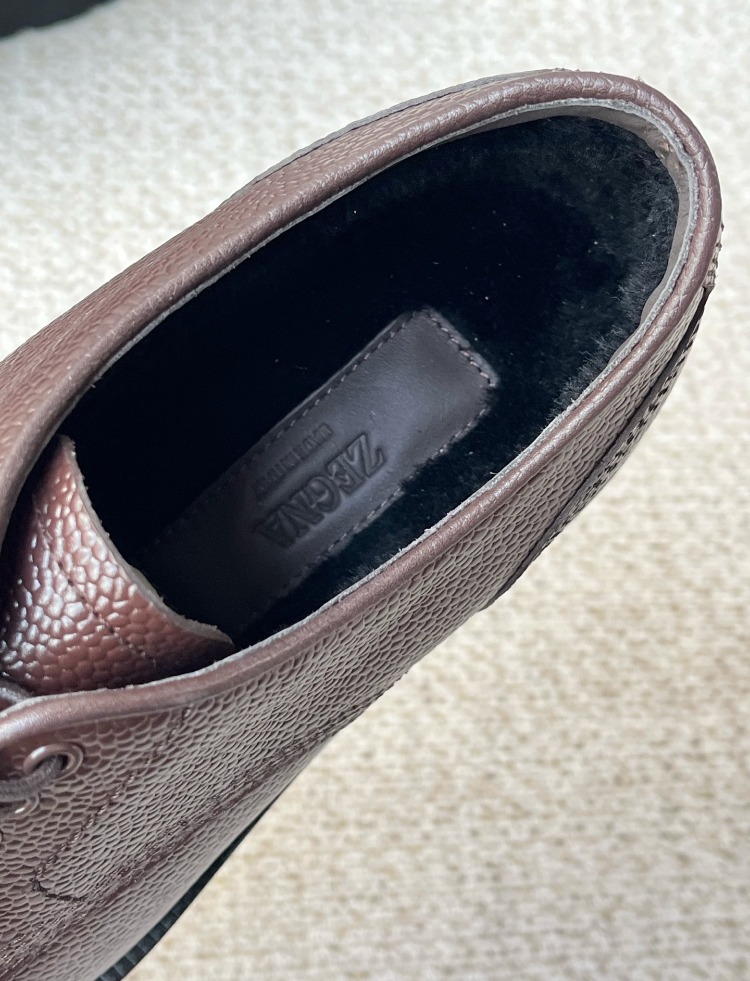 Zegna Brown Aosta Oxford 39-47