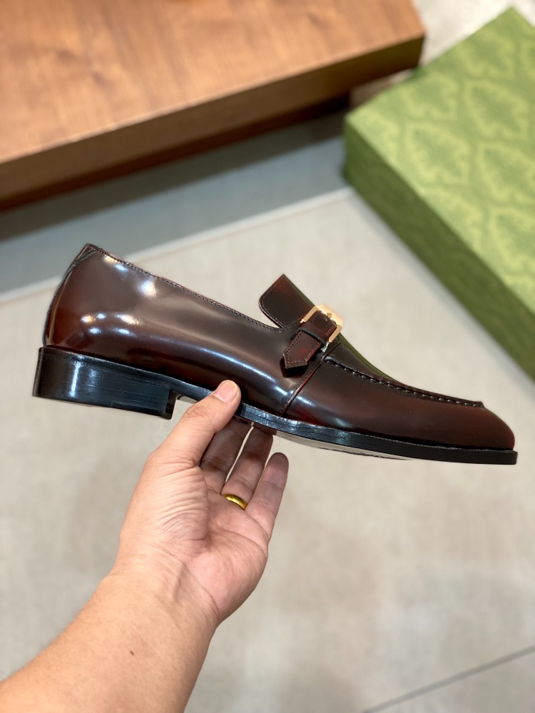 Gucci Kahverengi Deri Loafer 38-47