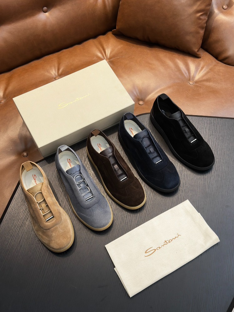 Santoni Sport Erkek Süet Sneaker 39-45
