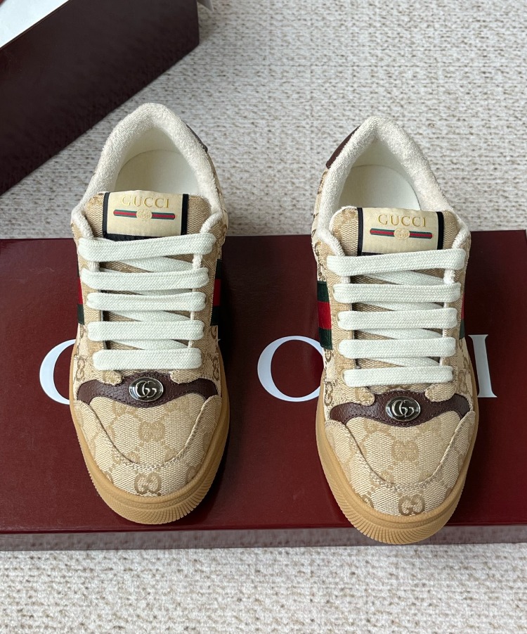 Gucci Screener sneaker in sand GG canvas 35-45