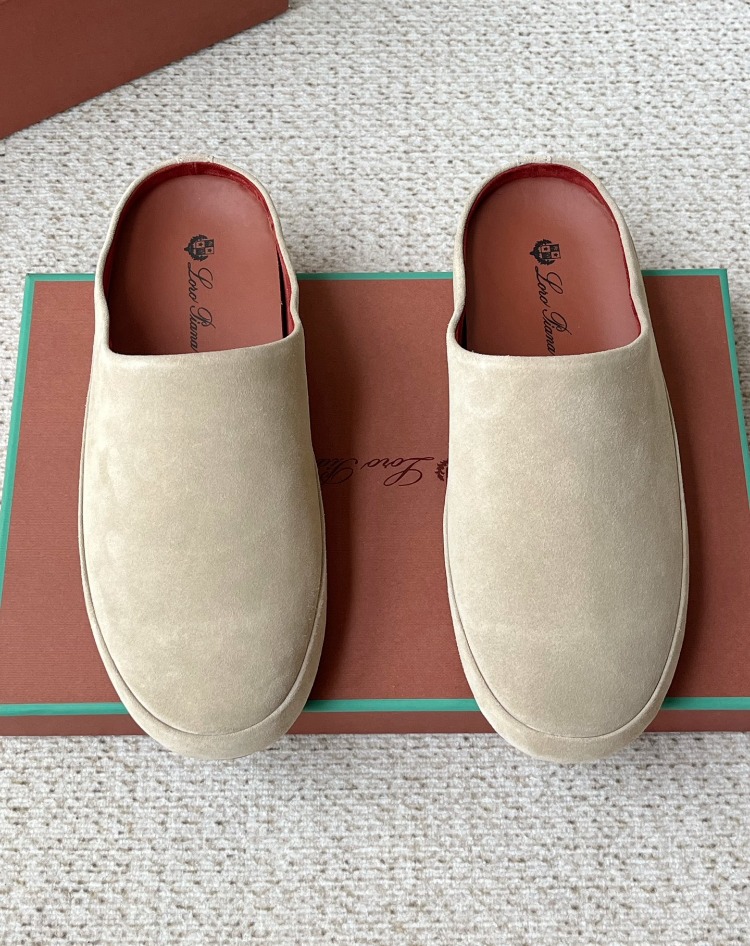 Loro Piana Tomori Sabot Suede Mule 39-45