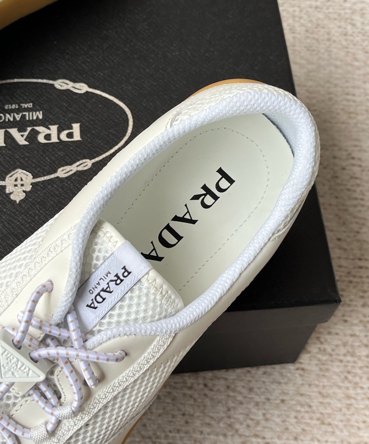 Prada Speedrock File Spor Ayakkabı Tebeşir Beyazı 39-45
