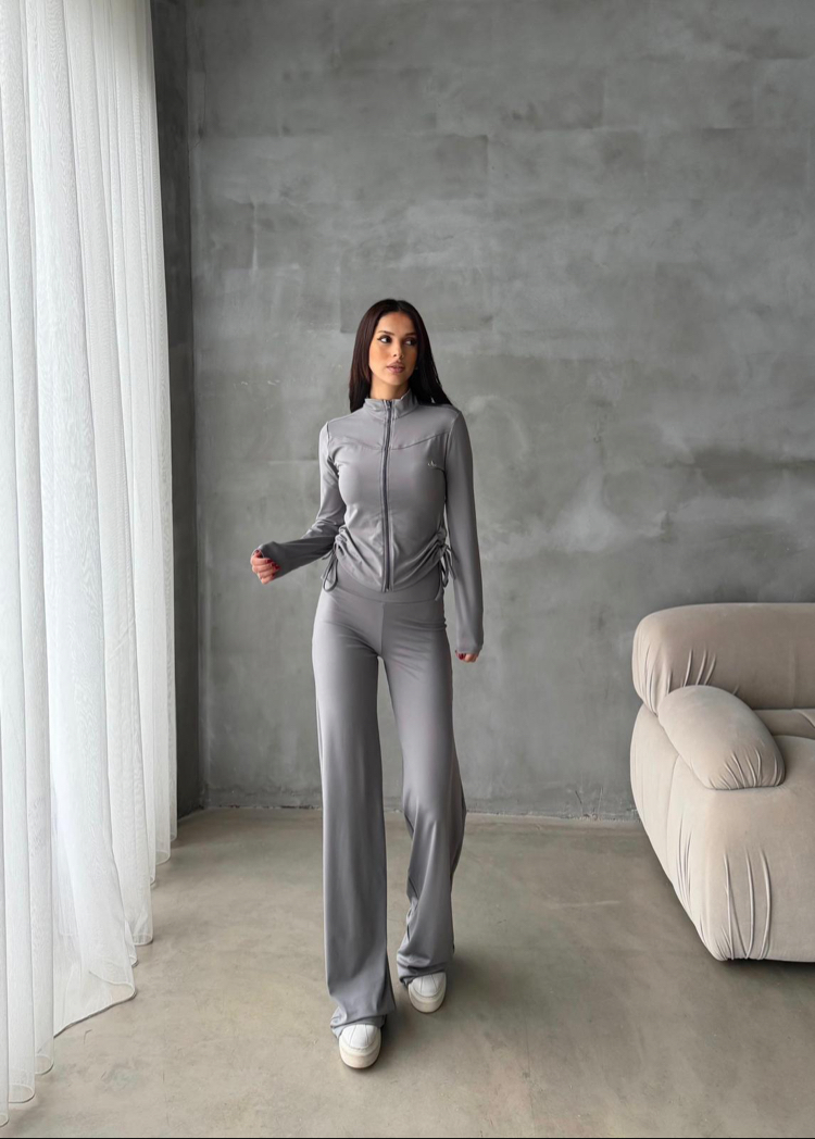 Alo Yoga Comfortlux Likralı Takım Gri  