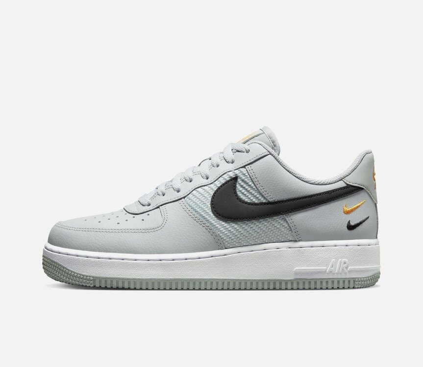 Nike Air Force 1 '07 'Double Swoosh - Wolf Grey'