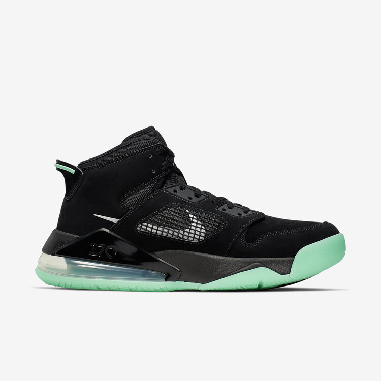 Nike Air Jordan Mars 270 Black Green Glow